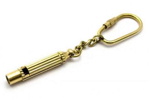 Брелок для ключей из бронзы Свисток Киев - изображение 1