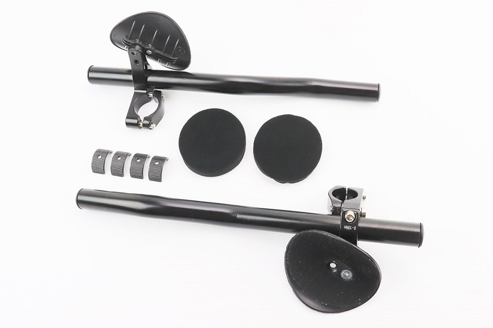 Кермо лежак 22,2/25,4/31,8x340мм, регульований, алюмінієвий, чорний Киев - изображение 1