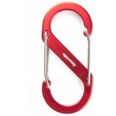 Карабін туристичний Naturehike S-type NH20GS004, 8.8 см, червоний (6927595747124) Вінниця - фото 1
