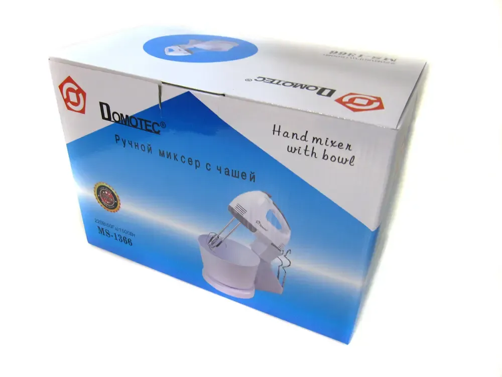 Ручной миксер с чашей Domotec MS-1366 7 скоростей Коломыя - изображение 7