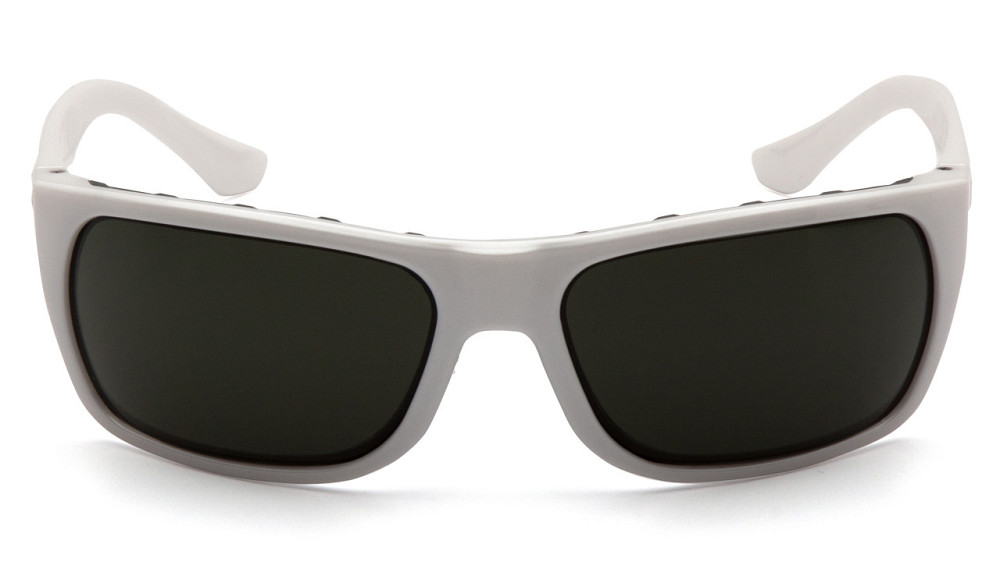 Окуляри захисні Venture Gear Vallejo White (forest gray) Anti-Fog, сіро-зелені в білій оправі Запоріжжя - фото 2