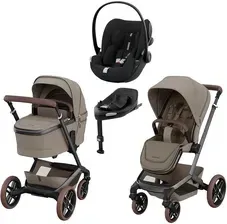 Дитяча коляска Maxi-Cosi Fame 4W1 + Cybex Cloud G + Baza Cybex G Twillic Truffle Київ