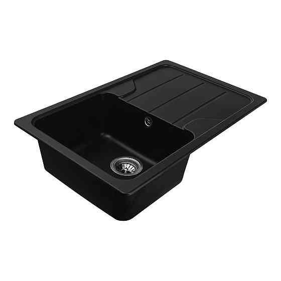 VALESO Гранітна мийка для кухні VALESO VERONA 7850 матова Чорна Київ