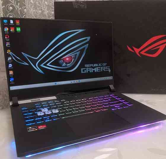 Ноутбук: ASUS ROG Strix/ 2K 165Hz./ Ryzen 9 5900HX/ RX6800M/ SSD:1000Gb.Идеал ! Харьков