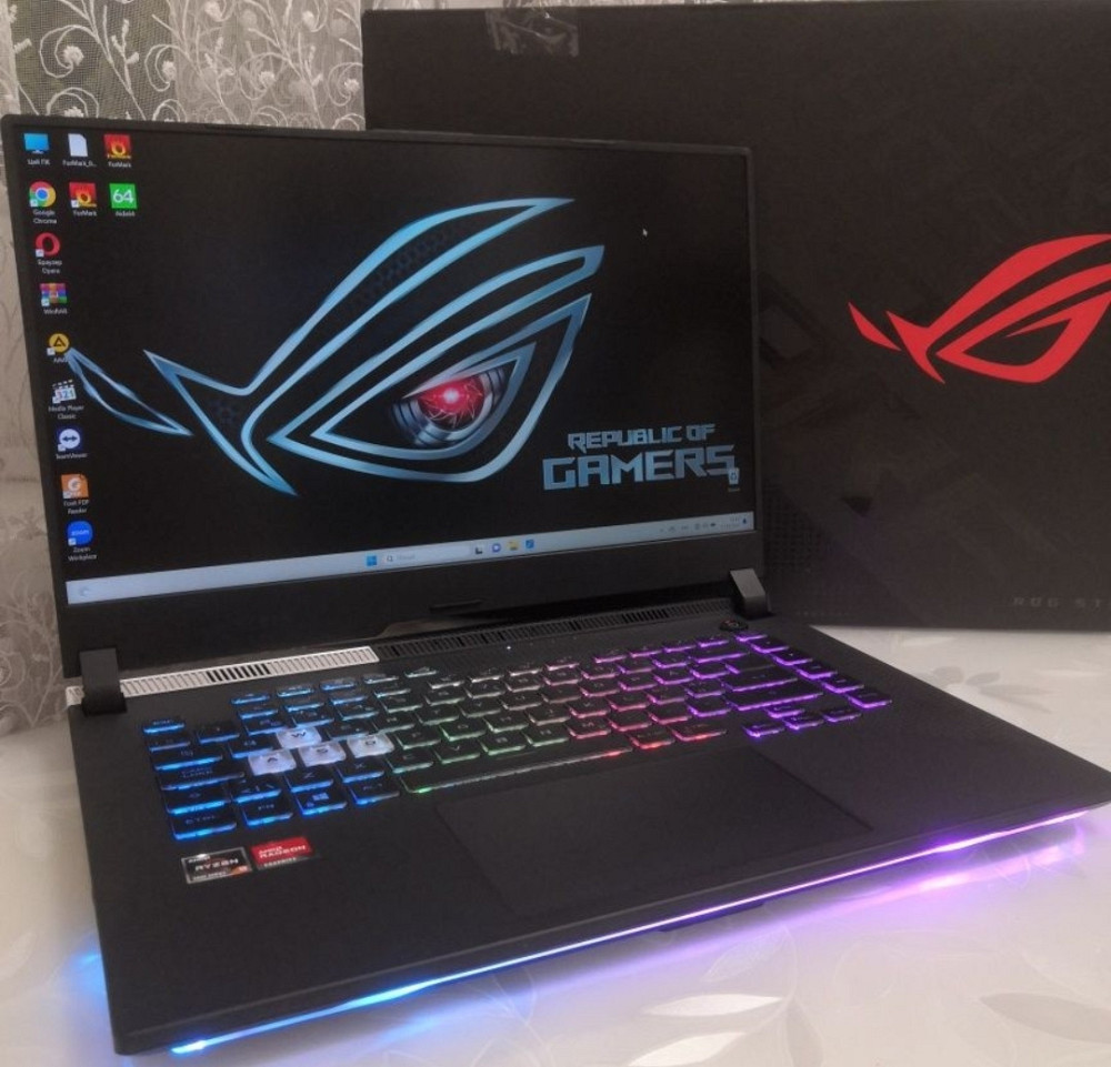 Ноутбук: ASUS ROG Strix/ 2K 165Hz./ Ryzen 9 5900HX/ RX6800M/ SSD:1000Gb.Идеал ! Харків - фото 1