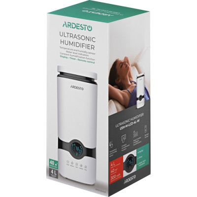 Зволожувач повітря Ardesto USH-M-LCD-4L-W Вінниця - фото 7