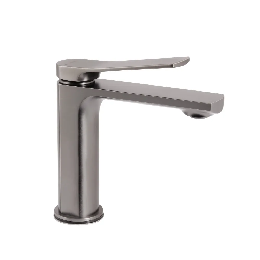 Смеситель для раковины Qtap Slavonice QTSLA270GMB45924 Gunmetal Black PVD графит Киев - изображение 1