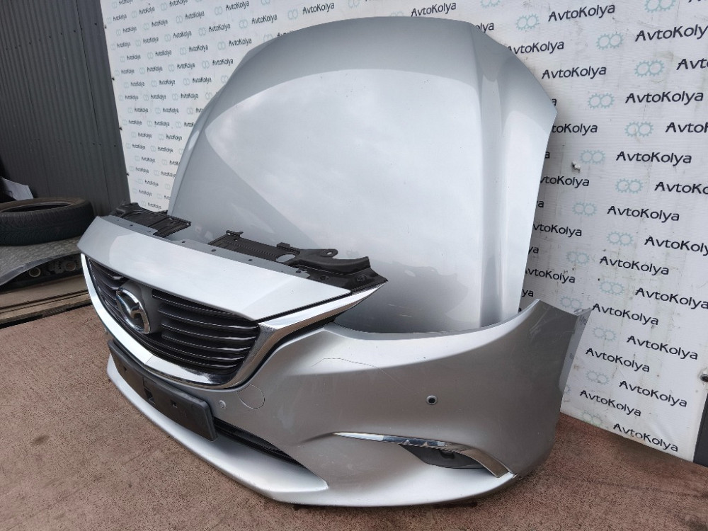 Ноускат бампер передній + капот Mazda 6 GJ 2015-2018 (GMN3-50031) рестайлінг Ковель - изображение 3