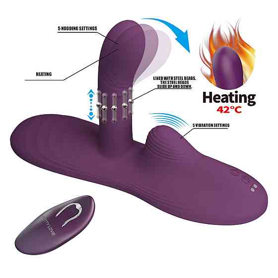 Вибромассажер - Pretty Love Luka Heating Sit-Down Pad Vibrator Sex Aura Киев