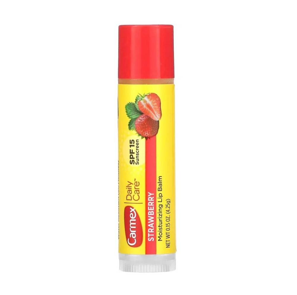 Бальзам для губ со вкусом клубники Стик Carmex 4,25 г Киев - изображение 1