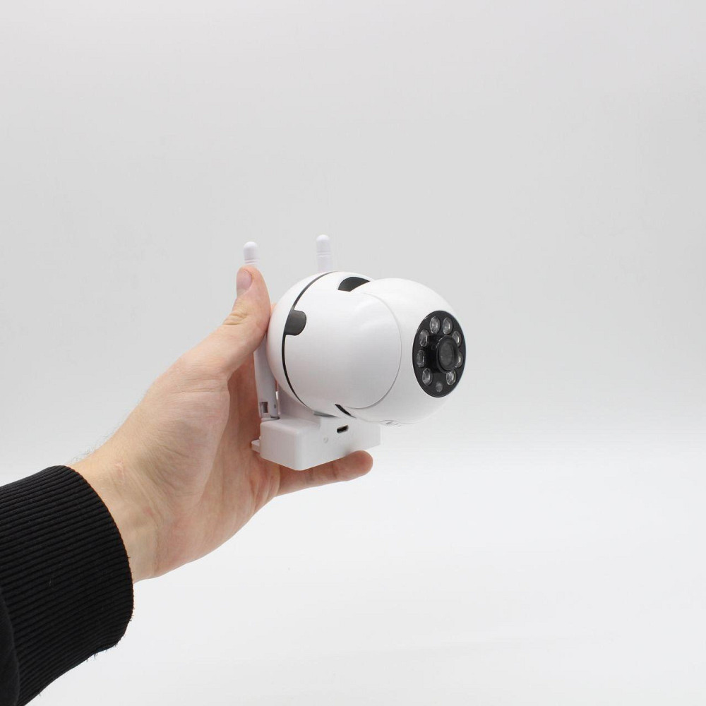 Уличная вай фай камера видеонаблюдения (2Мп, 1080p) NJ PRO / Беспроводная IP камера с ночной сьемкой Киев - изображение 9