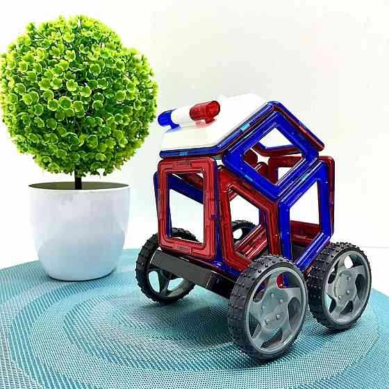 Конструктор магнітний Limo Toy Транспорт 32 деталі (LT6002) Чернигов