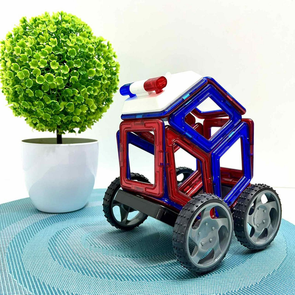 Конструктор магнітний Limo Toy Транспорт 32 деталі (LT6002) Чернигов - изображение 3