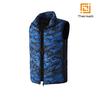 Жилет с подогревом Thermalli La Norma синій комуфляж S (40880003S) Винница - изображение 1