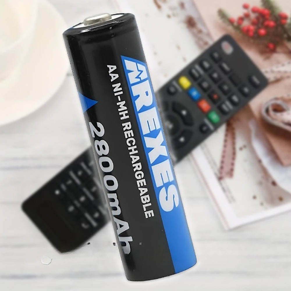 Аккумулятор пальчиковый АА, 2800mAh, 1,2v (1 шт) Arexes / Аккумуляторная батарейка / Многоразовая батарейка Киев - изображение 3