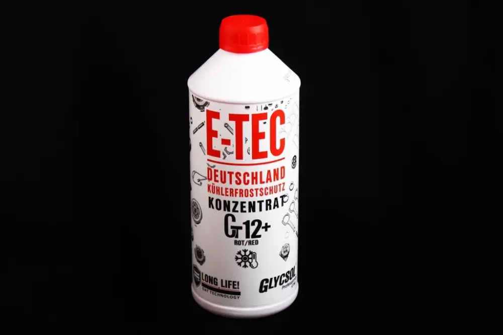 Жидкость охлаждающая антифриз красный концентрат E-Tec 1.5 кг Винница - изображение 1