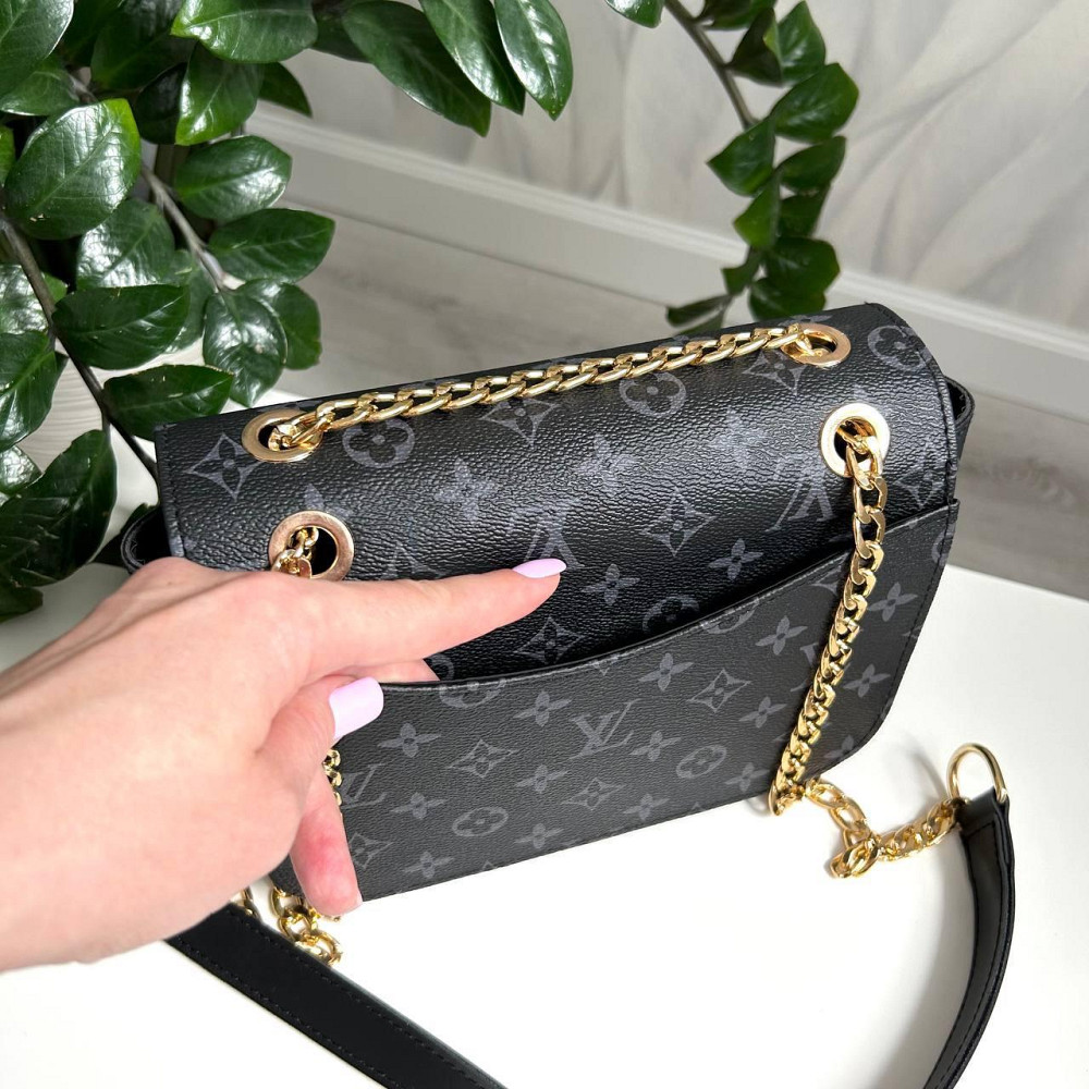 Брендовая женская сумка LV. Женская сумка маленькая через плечо LV Киев - изображение 7