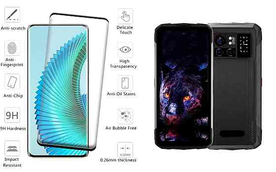 Защитное стекло HyperGlass Pro для Hotwav Cyber X, Cyber X Pro – максимальная чувствительность и защита Киев