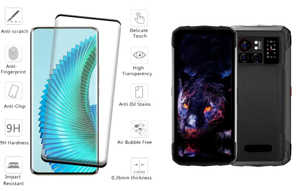 Защитное стекло HyperGlass Pro для Hotwav Cyber X, Cyber X Pro – максимальная чувствительность и защита Киев - изображение 2