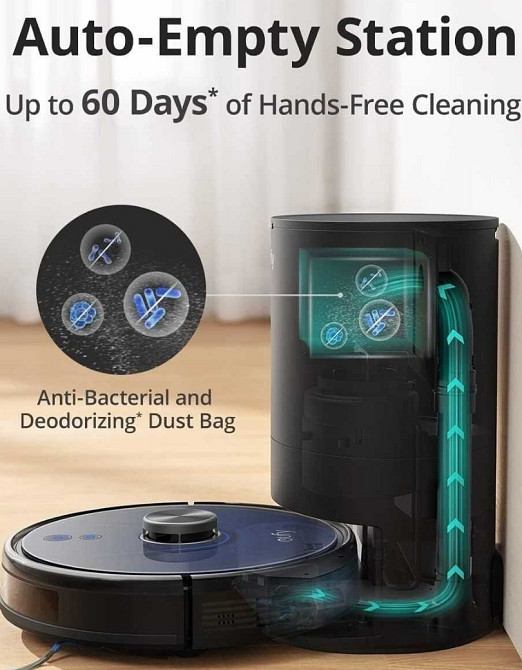 Робот пилосос Anker eufy RoboVac L35 Hybrid+ 2in1 Robot Vacuum. Харьков - изображение 4