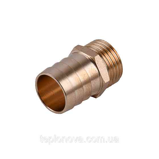 Штуцер 1/2″Н 20мм латунный LU3J2S OPTIMUM Черновцы