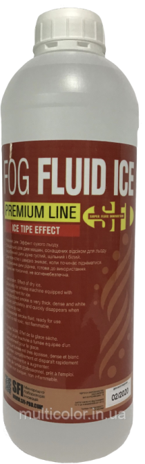 Дим рідина Fog Fluid Ice Premium 1 л Київ - фото 1