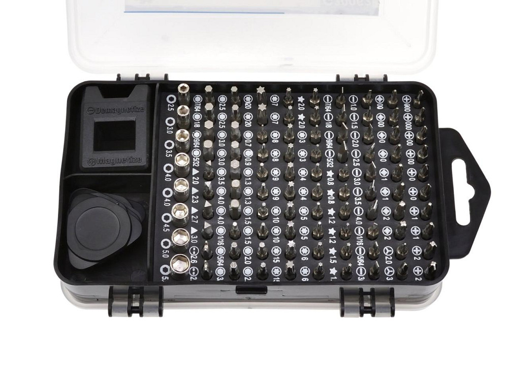 Викрутка з бітами для прецизійних робіт "GeKo" (98в1) комплект 115 штук з приладдям Киев - изображение 3