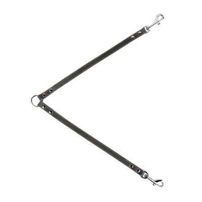 Поводок для собак Collar спарка Ш 14 мм Д 40 см черный (00431) Винница