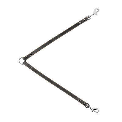 Повідок для собак Collar спарка Ш 14 мм Д 40 см чорний (00431) Вінниця - фото 1