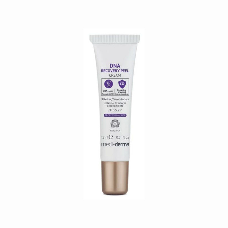 Ретиноловий нано-пілінг крем крок 2 DNA RECOVERY Peel Cream рН 6,0 - 7,0 Medi+derma, 15 мл Дніпро - фото 1