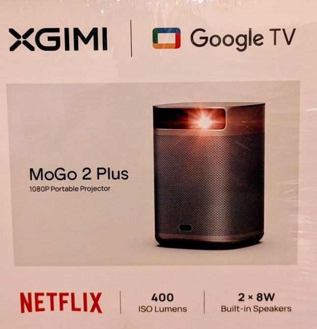 FullHd проектор Xgimi Mogo 2 Plus (новий, open box) GoogleTv, Netflix. Харків - фото 4