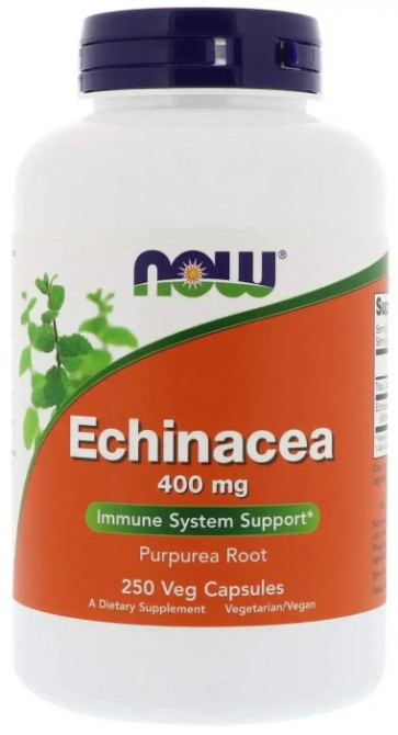 Эхинацея Now Foods Echinacea 400 мг 250 вег капс Киев - изображение 1