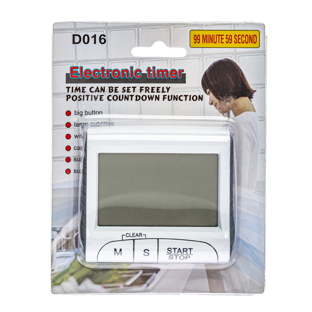 Таймер Кухонний цифровий D016 Дніпро - фото 2