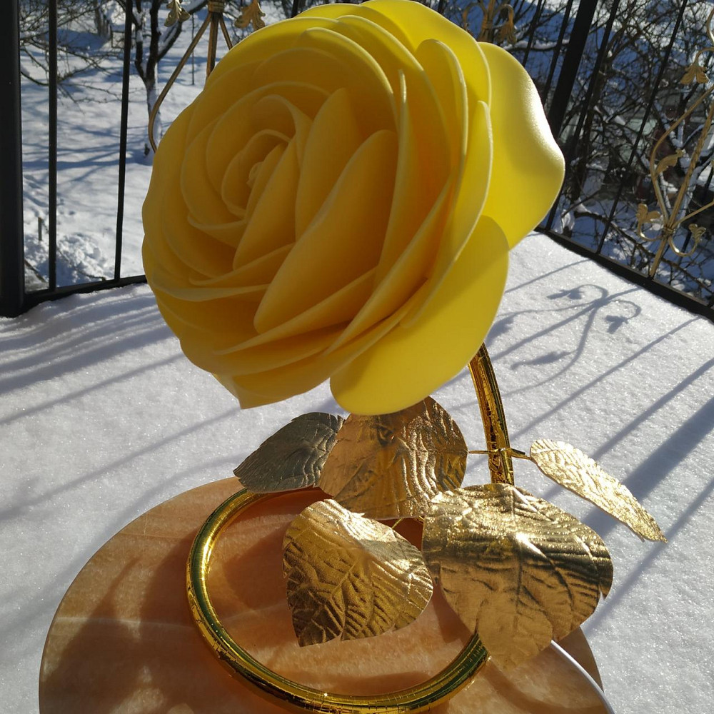 Світильник-нічник "Жовта камелія" Дніпро - фото 9