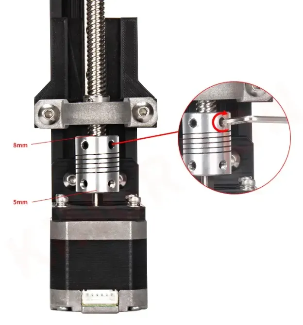 Гнучка муфта 5x8 мм для 3D-принтера Київ - фото 2