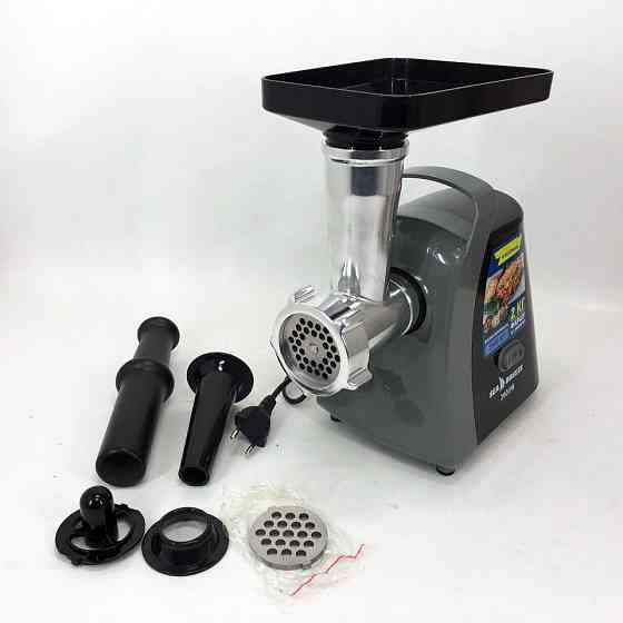 Потужна домашня м'ясорубка, М'ясорубки шнекові, М'ясорубка настільна професійна 'ясорубки для ковбаси WA-14 Львів