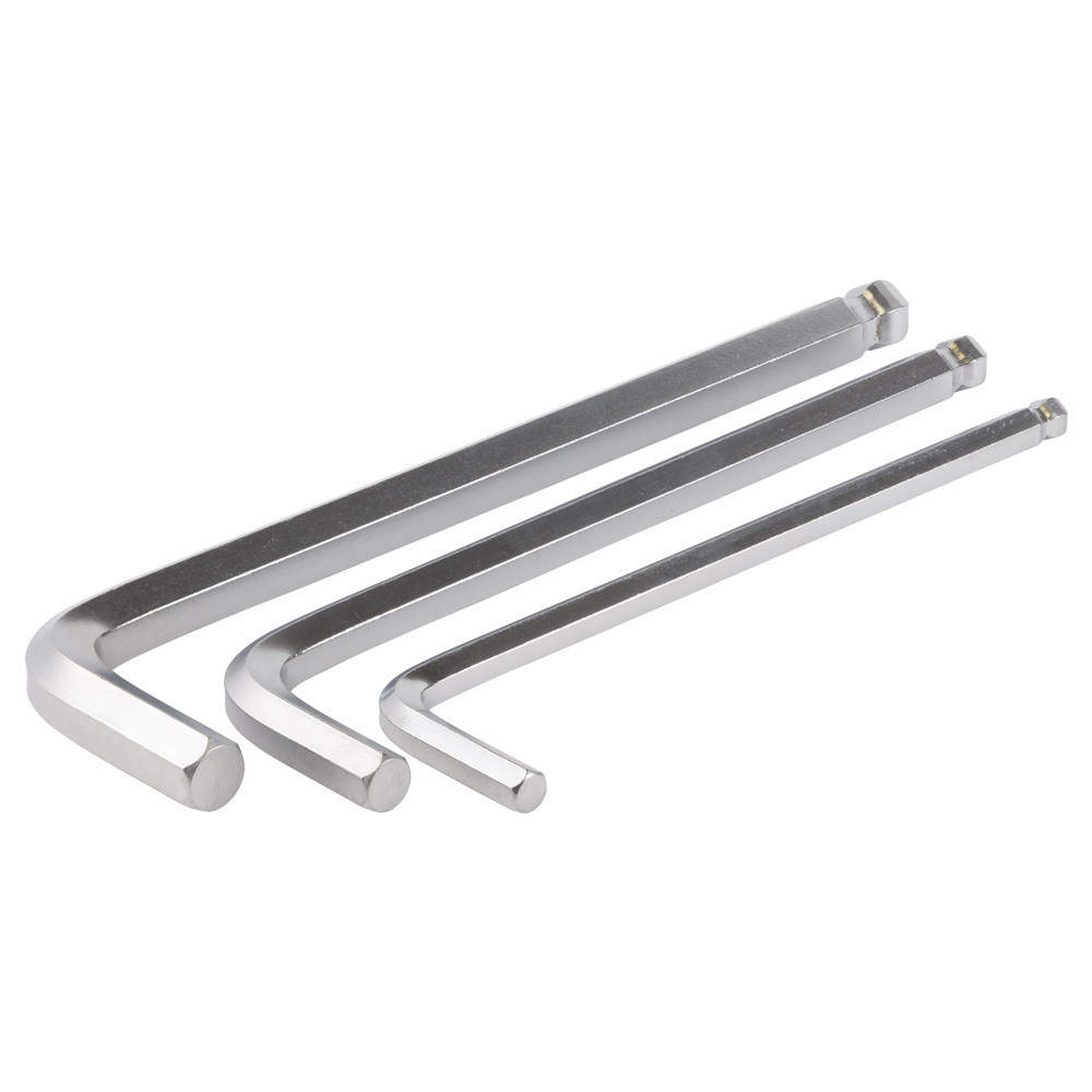 Ключи шестигранные 9шт 1.5-10мм CrV (средние слой) GRAD (4022185) Ровно - изображение 4