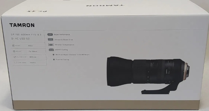 Объектив: Tamron SP AF 150-600f/ 5-6.3 Di VC USD G2.(Canon) Киев - изображение 2