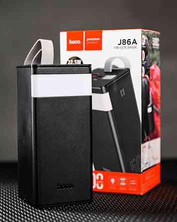 Портативний акумулятор павербанк Hoco J86A PB 50000mAh 22.5W Powermaster fully compatible Black  ПП8201 Київ