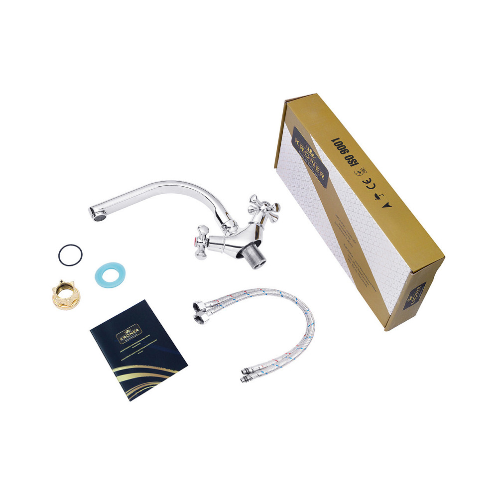 Змішувач для кухні Kroner KRM Rhein - C033 Київ - фото 7