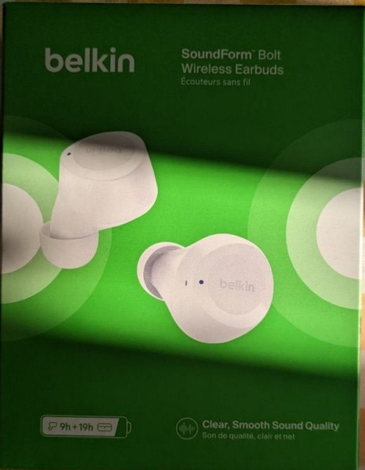 Навушники: Belkin Soundform Bolt True Wireless (TWS) Харків - фото 1