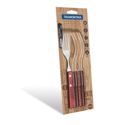 Столова виделка Tramontina Polywood 6 предметов (21102/670) Вінниця - фото 2