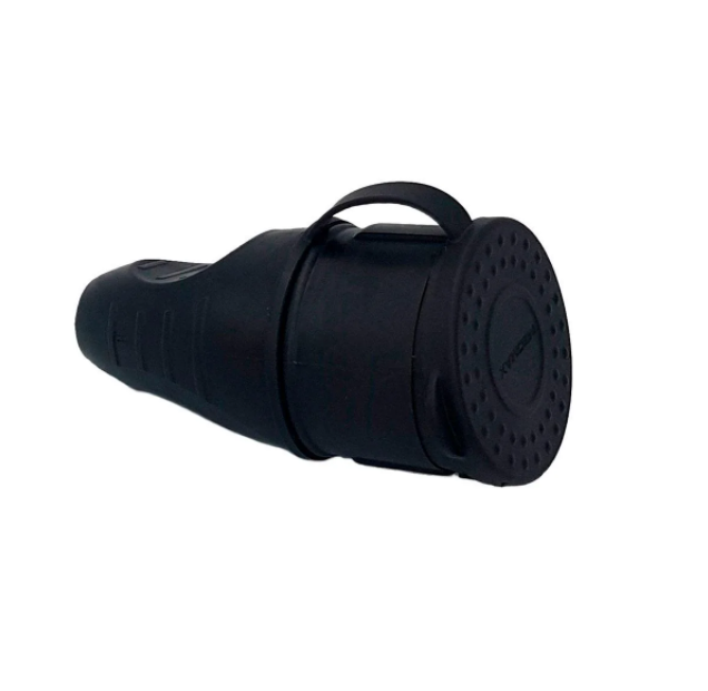 Гнездо электрическое Neomax чёрная каучук С/З 16A (NX2004) Днепр - изображение 2