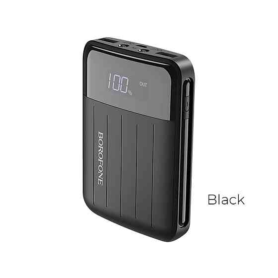 Зовнішній акумулятор BOROFONE BT21A Universal energy mobile power bank, 20000mAh 2A Black Киев
