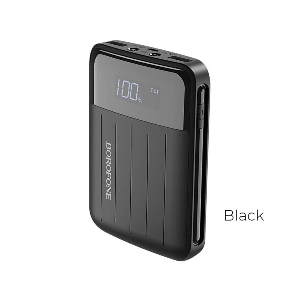 Зовнішній акумулятор BOROFONE BT21A Universal energy mobile power bank, 20000mAh 2A Black Киев - изображение 1