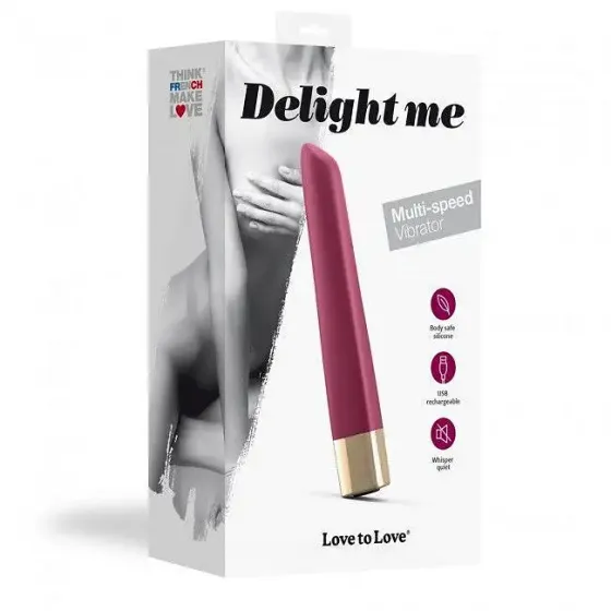 Потужний мінівібратор Love To Love Delight Me Prune з м'яким кінчиком, 16 режимів роботи Львов