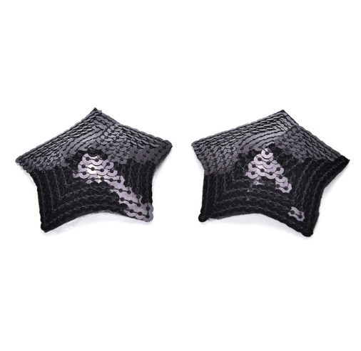 Наклейки на груди Зірочки, чорні Київ - фото 1