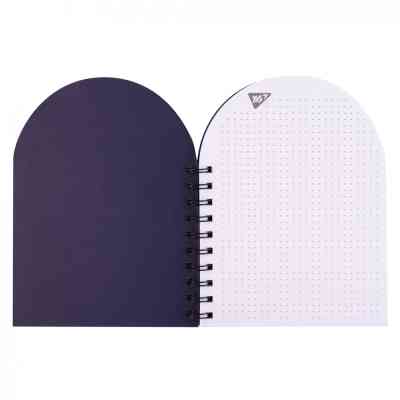 Блокнот Yes В6+ подвійна cпіраль з пластиковою кишенею Гусь крапка (151848) Вінниця