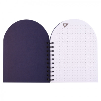 Блокнот Yes В6+ двойная спираль с пластиковым карманом Гусь точка (151848) Винница - изображение 2