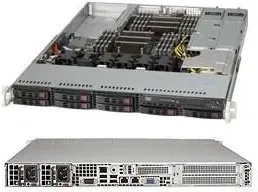 Сервер Supermicro SuperChassis 119TQ-R700WB - Rack Server Black 1U HDD,LAN,Power 80 ПЛЮС (CSE119TQR700WB) Киев - изображение 1